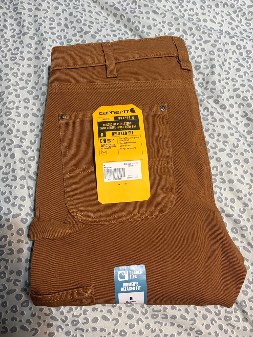 Carhartt Women's Relaxed Fit Cargo Pants - Brown